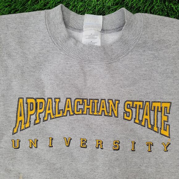 Vintage 90s Appalachian State Sweatshirt Womens Small 19x24 Baggy - Picture 10 of 13